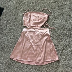 Pink minidress